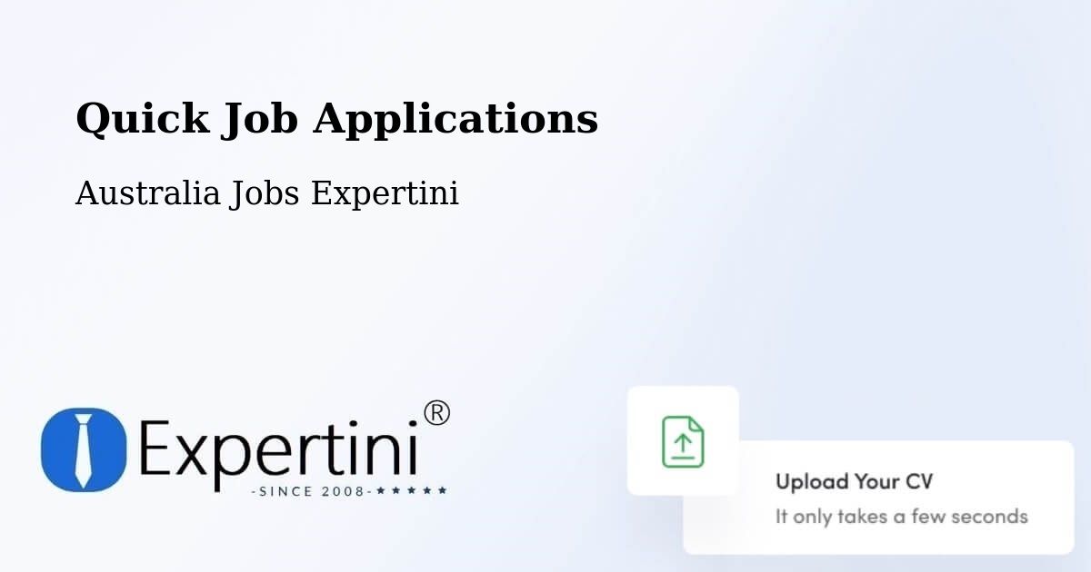 Quick Apply Feature – Yarrawonga - Australia Jobs Expertini